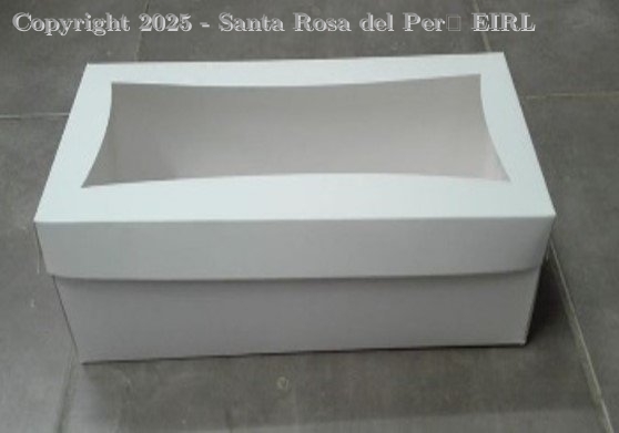 CAJA PARA PIONONO 14 X 31 CM. C/V. BL.