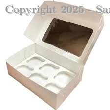 CAJA P/ CUPCAKE X 6 UNID..