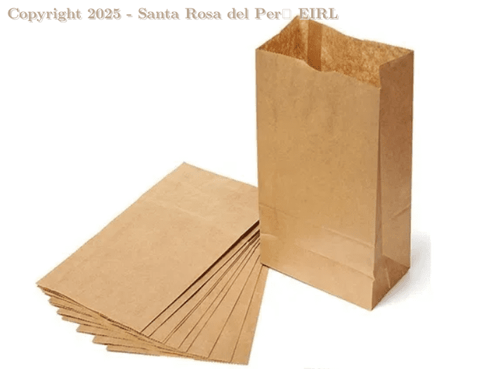 BOLSA DE PAPEL NRO. 4 KRAFT  X 100 UNIDS