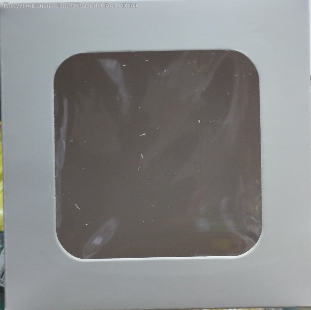 CAJA PARA TARTALETA  12X12X7 BLANCO
