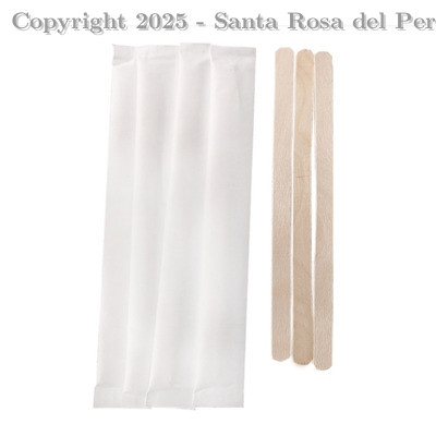 REMOVEDOR P/CAFE DE MADERA 14 CM X 100 UNIDS