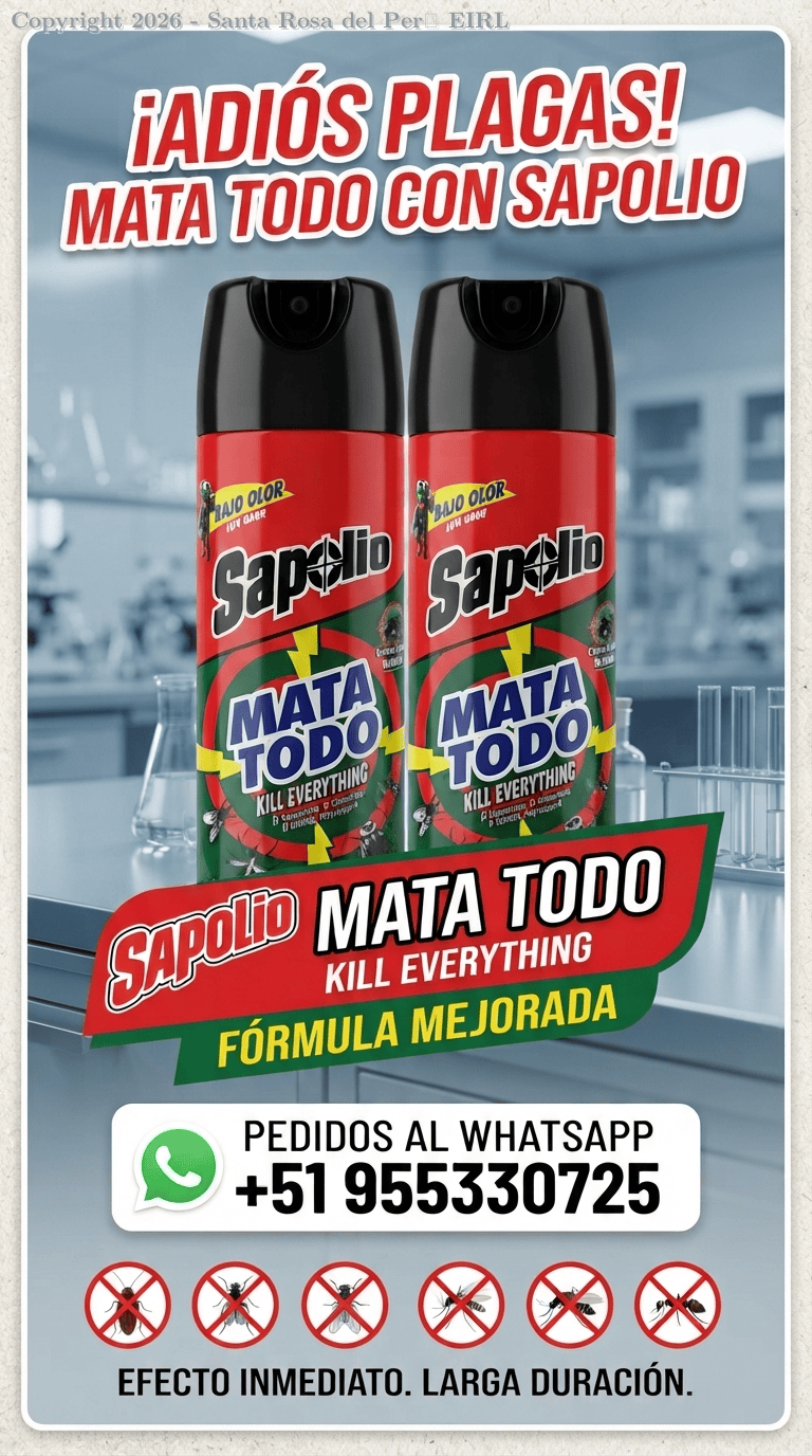 SPRAY SAPOLIO MATA TODO 