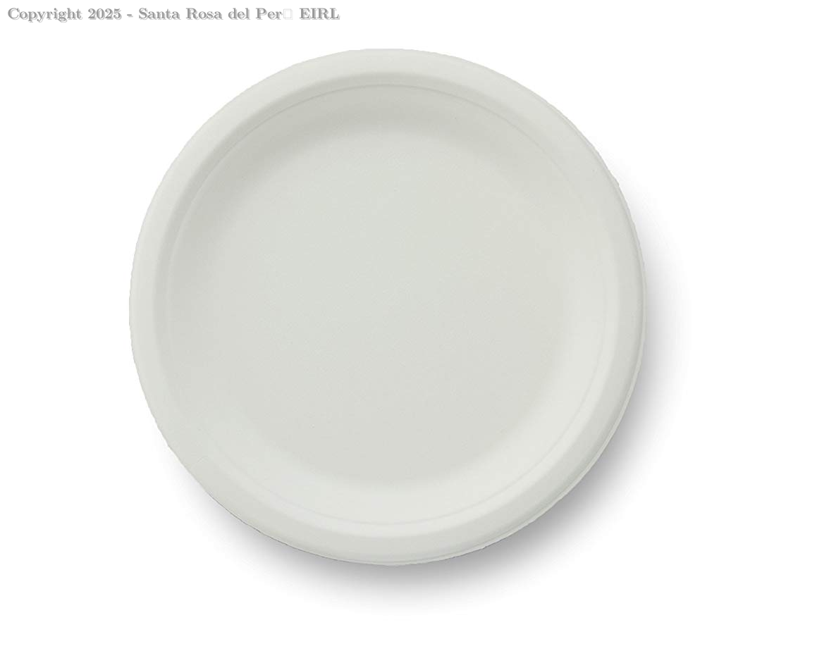 PLATO # 26 FIBRA BIOFORM. 