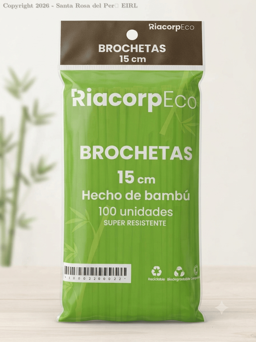 BROCHETA DE BAMBU NRO. 6 