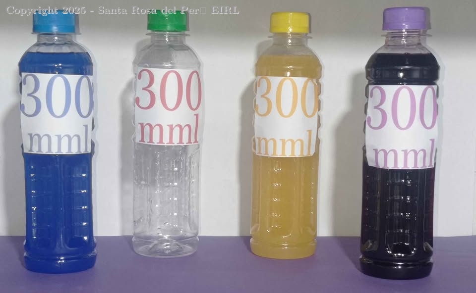 BOTELLA PLAST. 300 ML C/TAPA